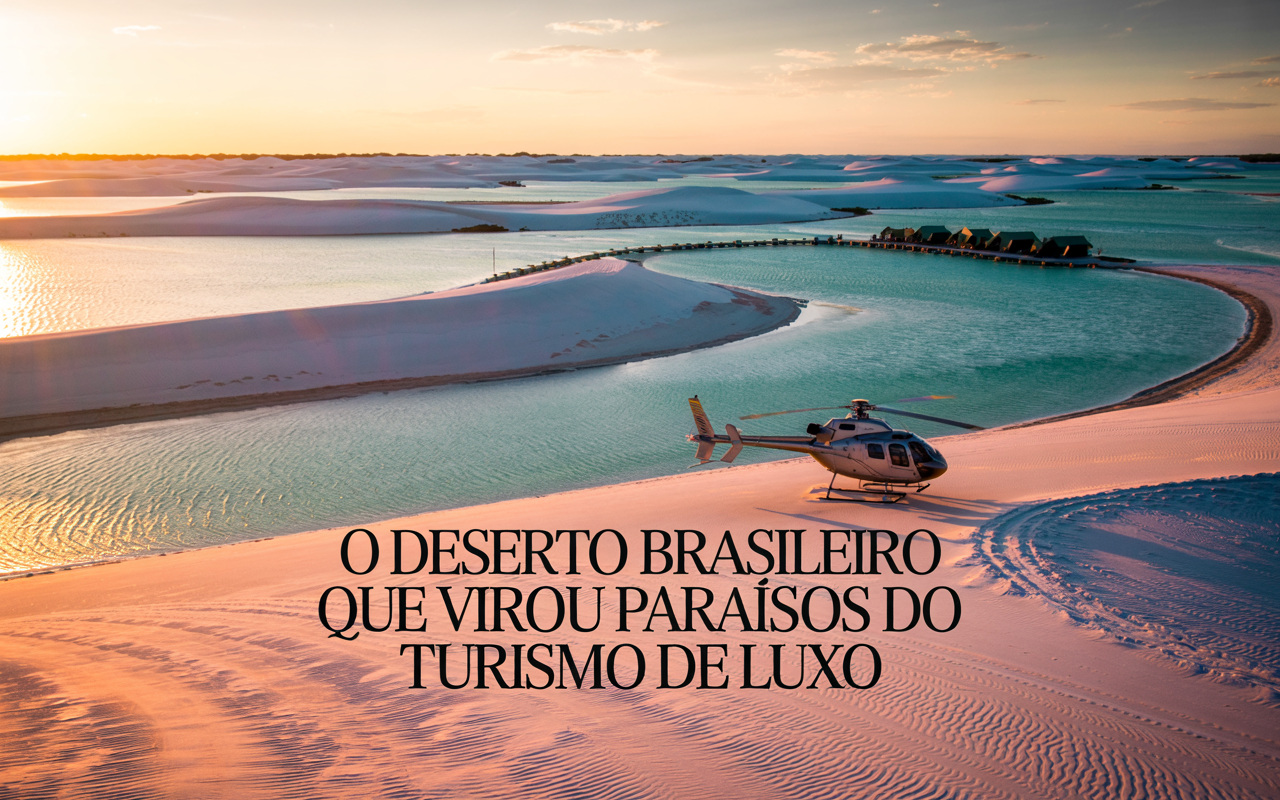 O deserto brasileiro com 155 mil hectares que poucos conheciam e agora se tornou uma das experiências mais caras e exclusivas do país