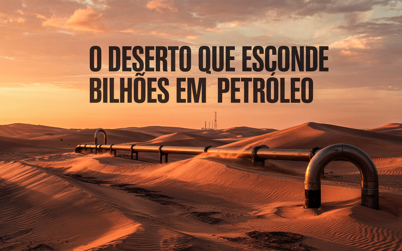 O deserto de Rub al-Khali esconde reservas bilionárias de petróleo sob suas dunas – e ameaça engolir cidades e oleodutos