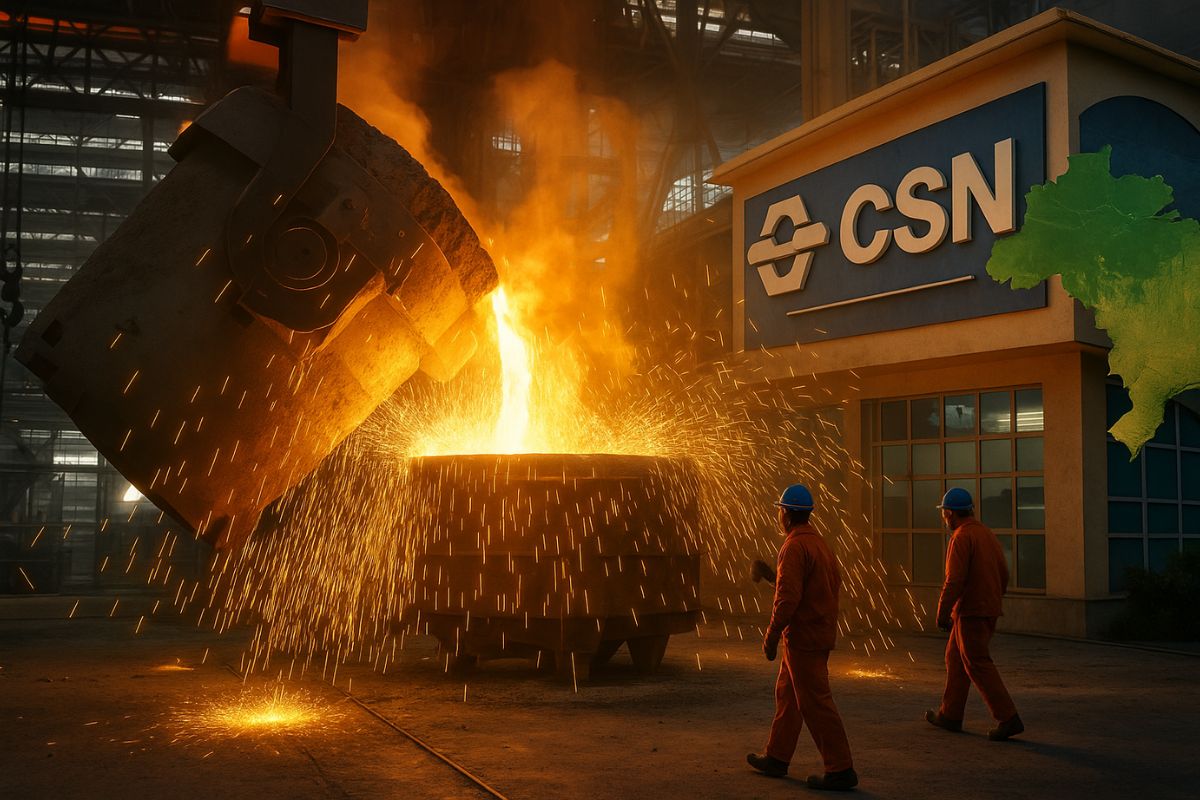 A Privatização da CSN: A Venda de US$ 1 Bilhão que Redefiniu a Siderurgia no Brasil