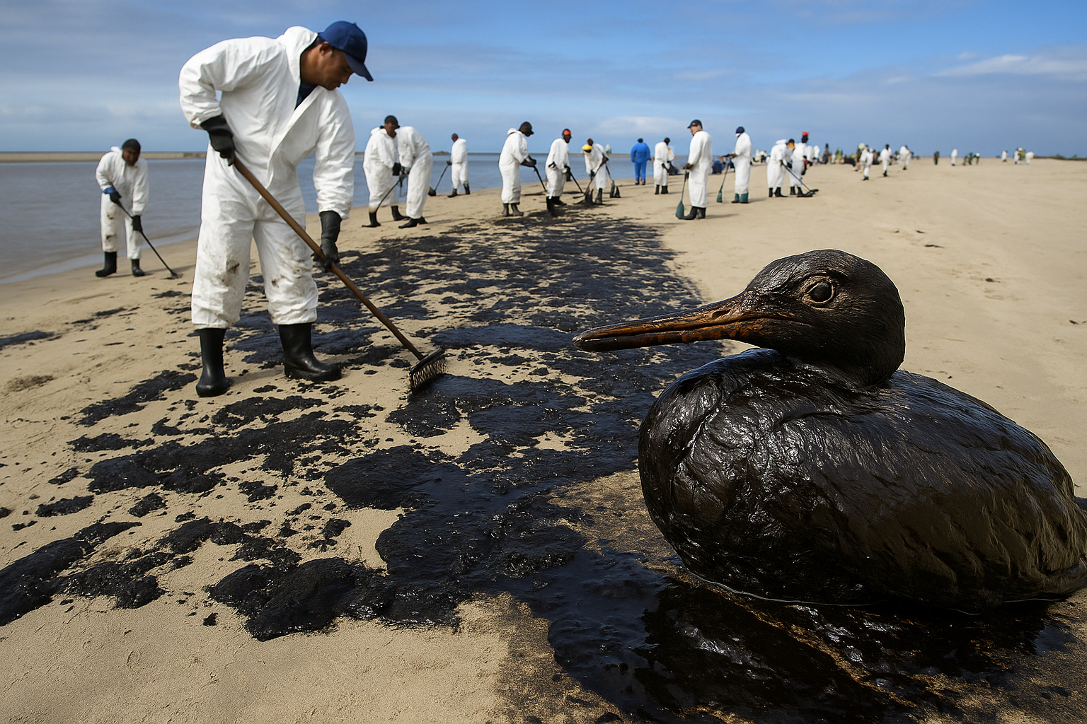 O maior vazamento de petróleo da história liberou 4,9 milhões de barris no mar e criou um deserto abissal que matou mais animais do que o desastre de Chernobyl