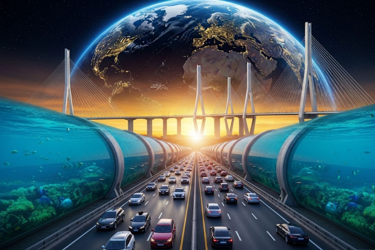 É viável uma rodovia que liga todos os continentes? Descubra o megaprojeto, suas conexões, custos e a análise de especialistas.