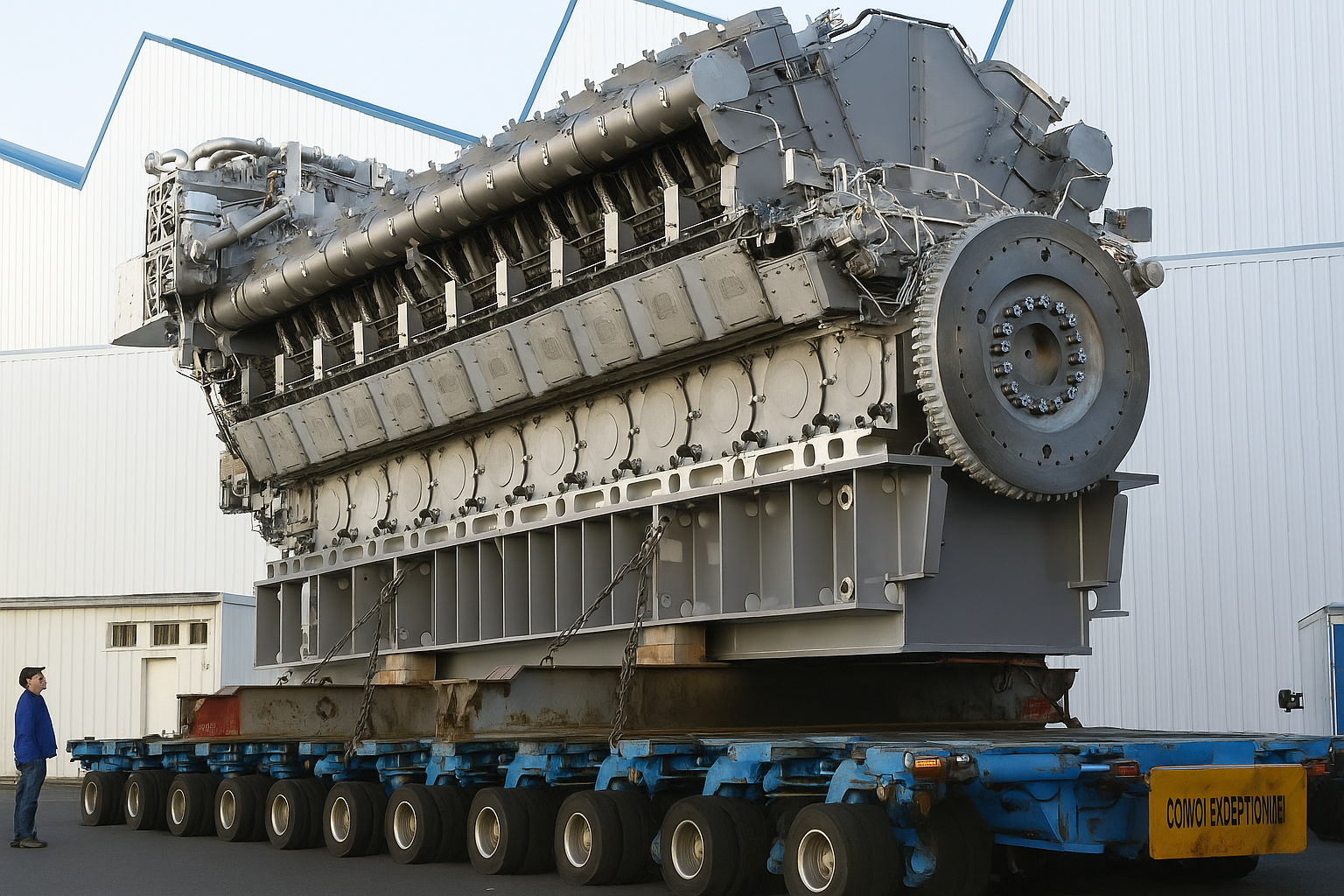 O motor naval criado para não falhar - como engenheiros desenvolveram um sistema que resiste ao fogo e salva vidas em alto-mar