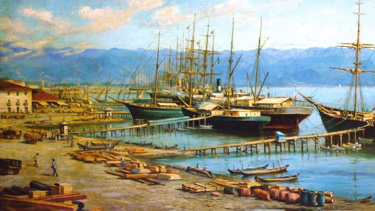 O porto que movimenta um continente e que é o maior da América Latina em movimentação de contêineres