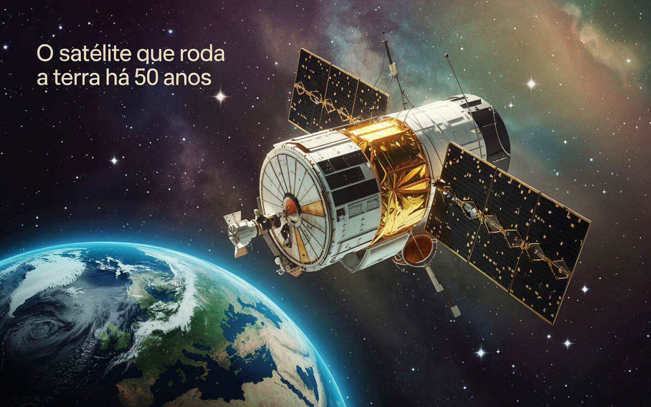 O satélite que roda a Terra há 50 anos e ainda envia dados — mesmo após a missão ter acabado