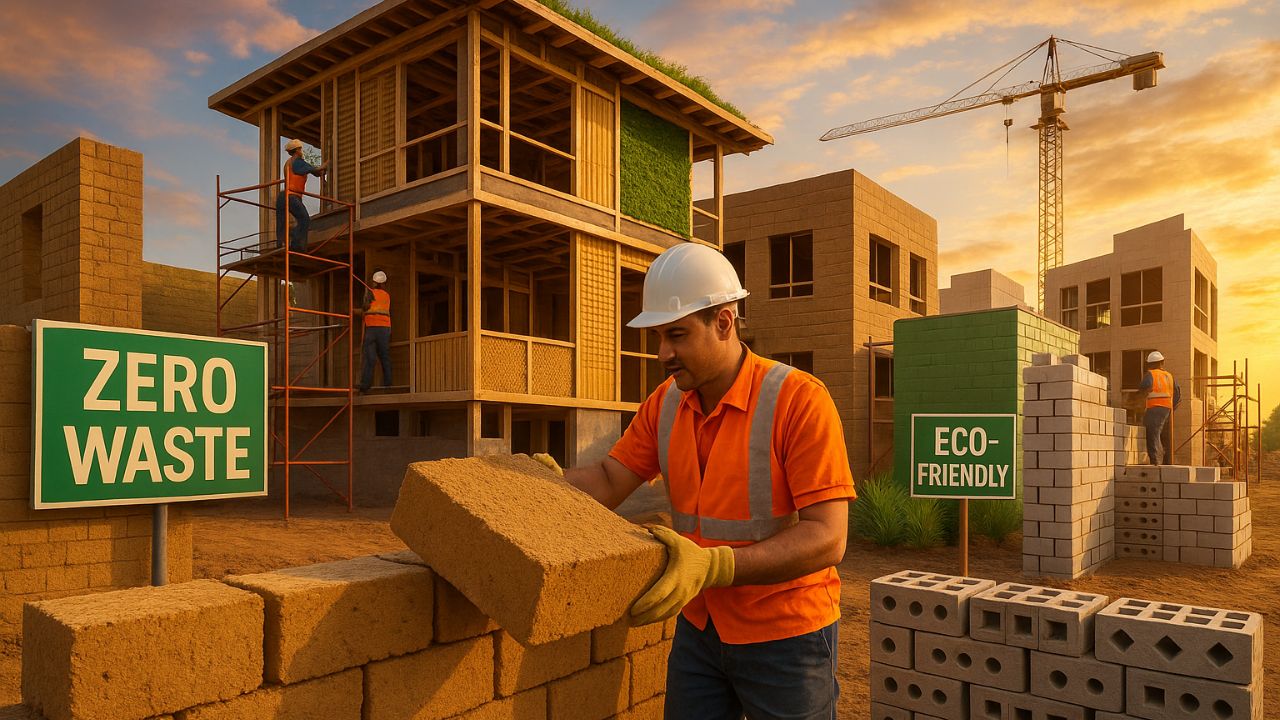 O segredo da construção inteligente: Como o Brasil inova com materiais ecológicos