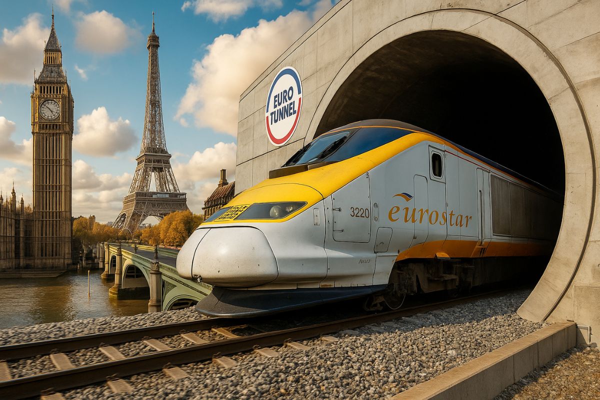 O Eurotúnel: a história do túnel subaquático mais longo do mundo, que liga Inglaterra e França sob o Canal da Mancha