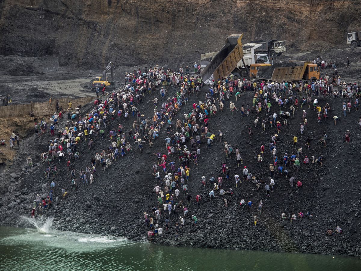 O Perigoso Mundo dos Catadores de Jade de Mianmar