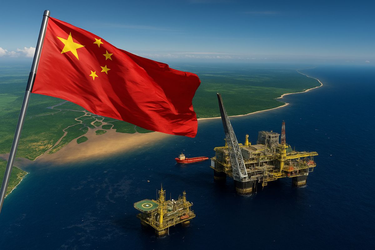 Presença chinesa na Foz do Amazonas