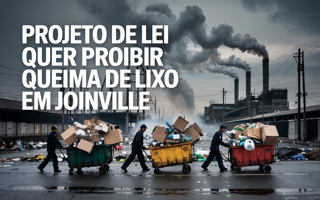 Projeto de lei quer vetar usinas que utilizam queima de resíduos como fonte de energia em Joinville