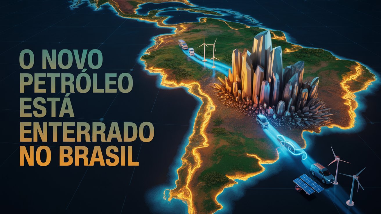 Brasil pode liderar nova revolução energética com riquezas escondidas na Amazônia — mas o mundo já se move para controlar nossos recursos.