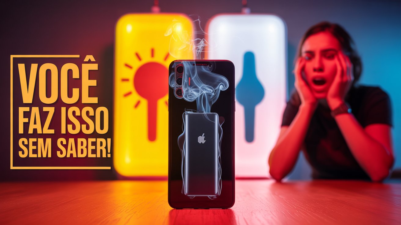 Descubra os 5 erros mais comuns que estão destruindo a bateria do seu celular e veja como evitar prejuízos ao desempenho do aparelho.