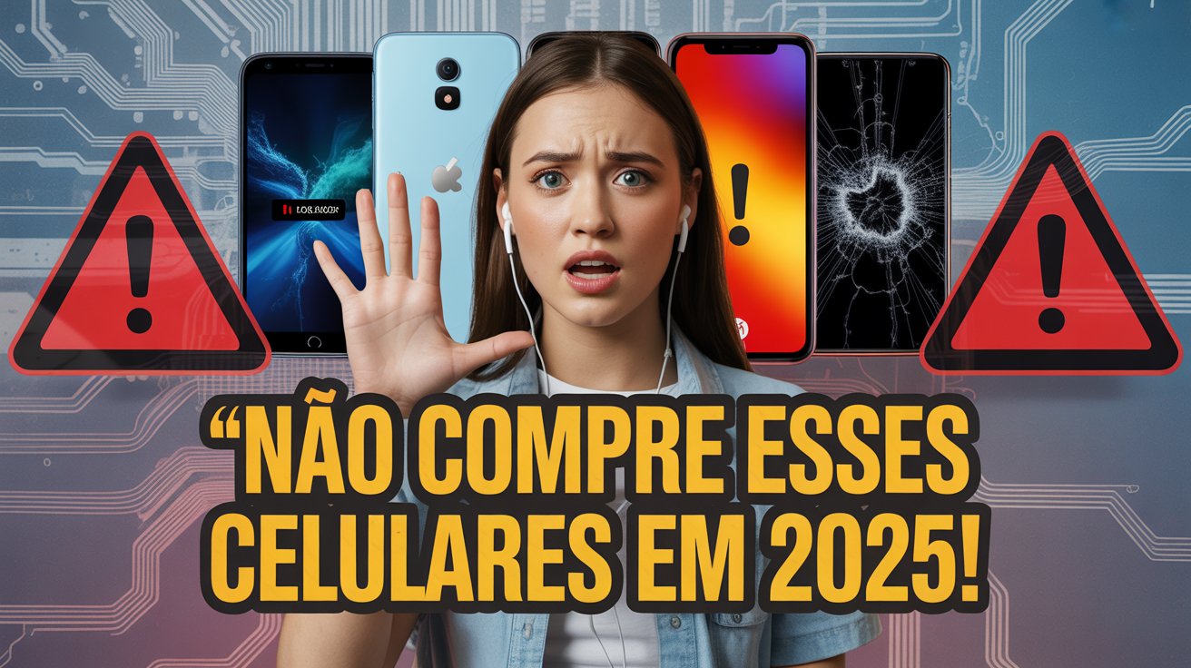 Evite celulares ultrapassados em 2025! Veja a lista dos piores modelos para comprar e descubra alternativas com melhor desempenho e custo-benefício.