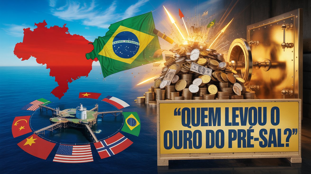 Governo arrecada R$ 28 bilhões em leilão de petróleo no pré-sal com forte presença internacional e domínio da Petrobras.