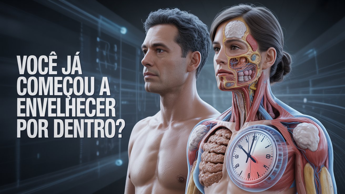 Estudo revela quando o corpo começa a envelhecer por dentro e aponta os sinais invisíveis que indicam a aceleração do relógio biológico.