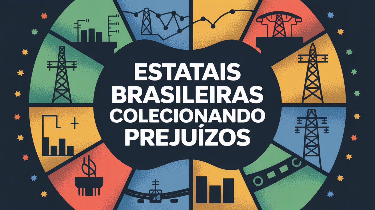 Estatais brasileiras acumulam prejuízo bilionário em 2025, enquanto o país registra saída recorde de dólares, revelando cenário econômico delicado.