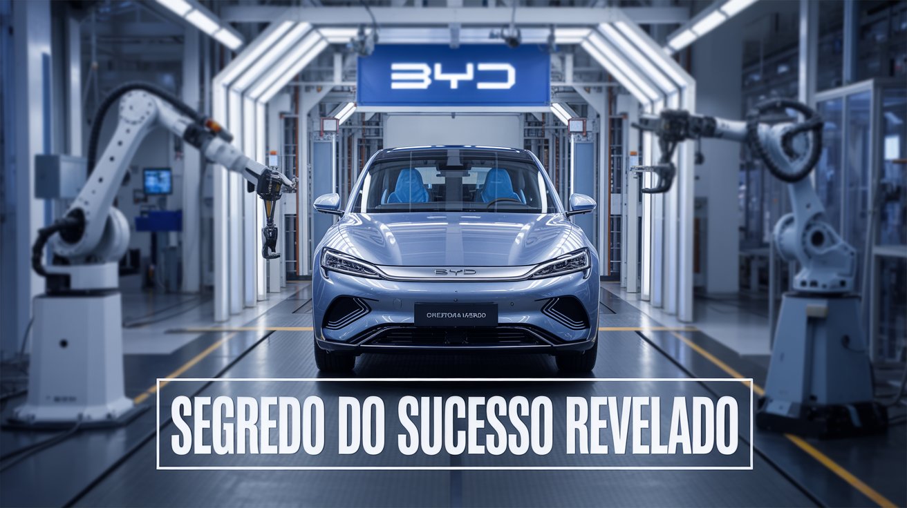 BYD muda o jogo com produção verticalizada e desafia gigantes como Toyota e Tesla com carros elétricos muito mais baratos e eficientes.