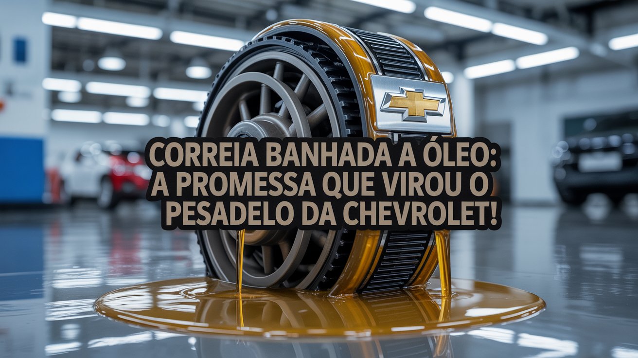 Correia banhada a óleo da Chevrolet, promessa de 240 mil km, virou dor de cabeça com falhas precoces e custos altos para donos do Onix e Tracker.
