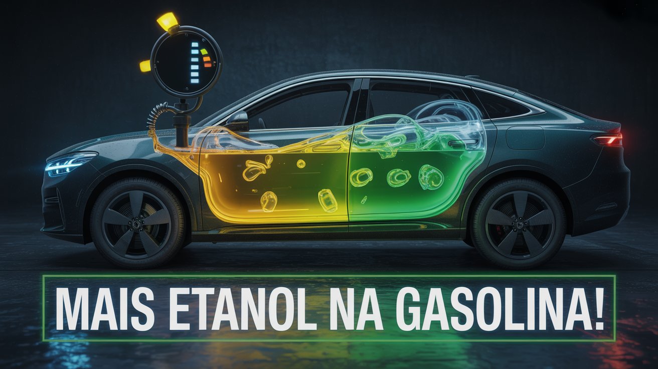 Governo vai propor mais etanol na gasolina, elevando mistura para 30%, o que pode aumentar o consumo dos carros flex e impactar veículos importados.
