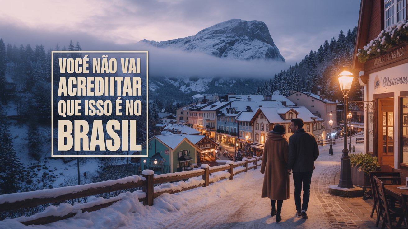 Clima europeu, altitude extrema e paisagens únicas: conheça o charme da cidade mais alta do Brasil, um refúgio que conquista em todas as estações.