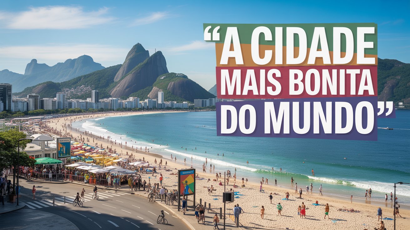 Descubra por que o Rio de Janeiro foi eleito a cidade mais bonita do mundo em 2024, unindo paisagens, cultura e experiências inesquecíveis.