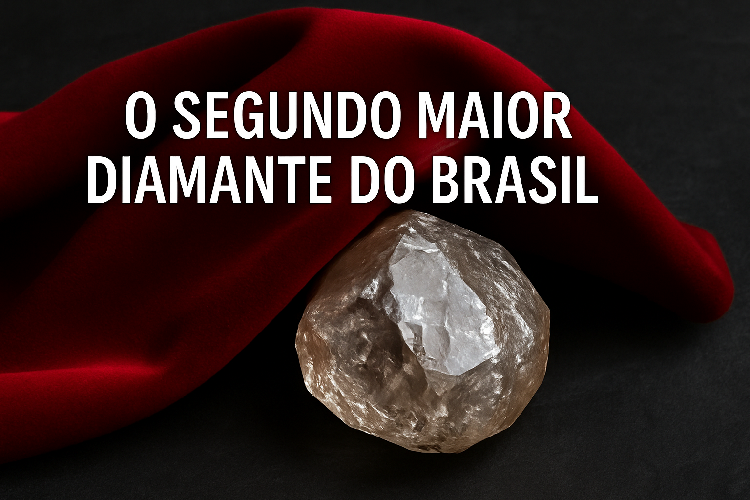 Minas Gerais revela diamante de 647 quilates avaliado em R$ 16 milhões: a segunda maior pedra preciosa já registrada no país