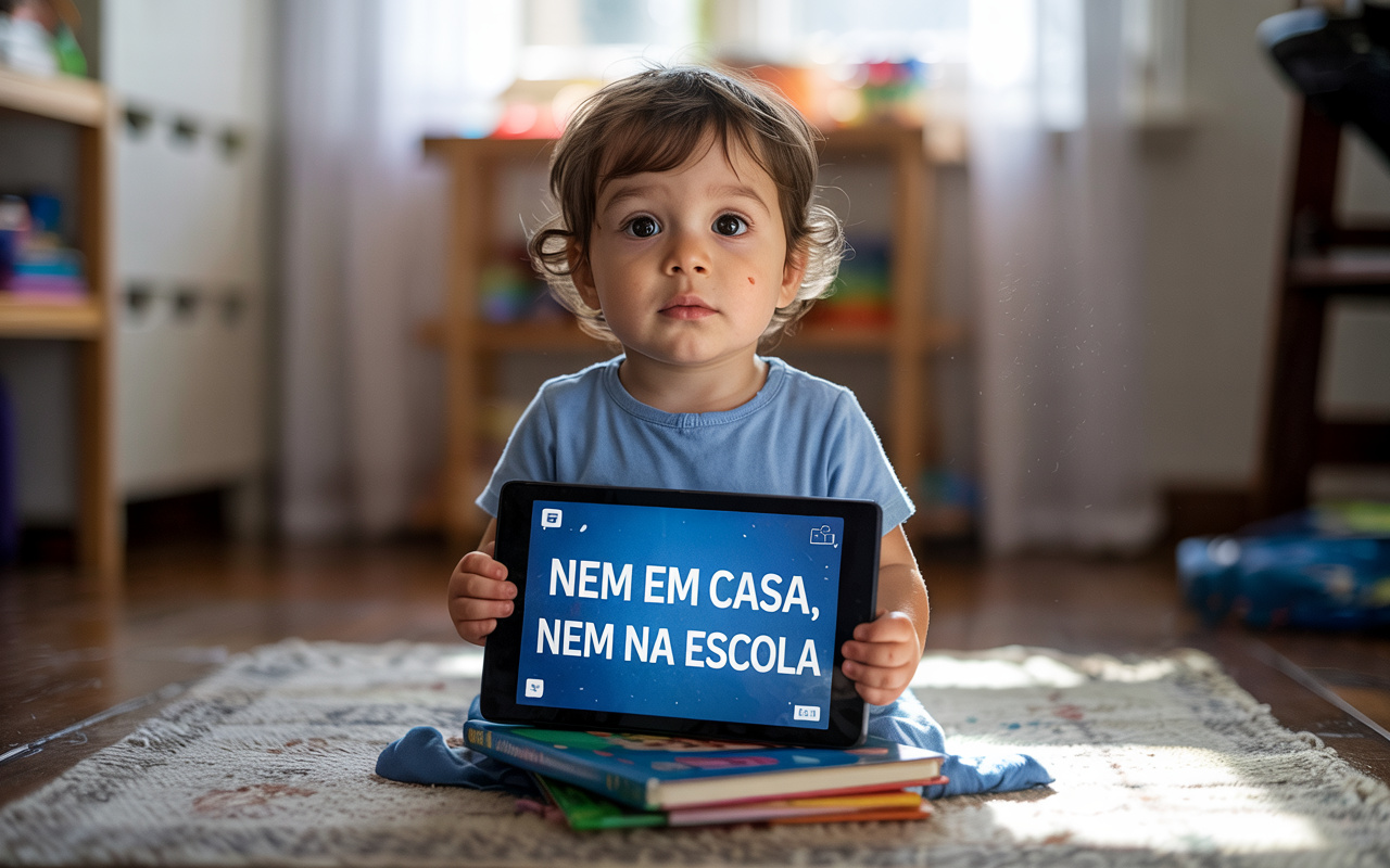 Nem em casa, nem na escola: governo francês quer proibir totalmente o uso de telas por menores de 3 anos e acende alerta global