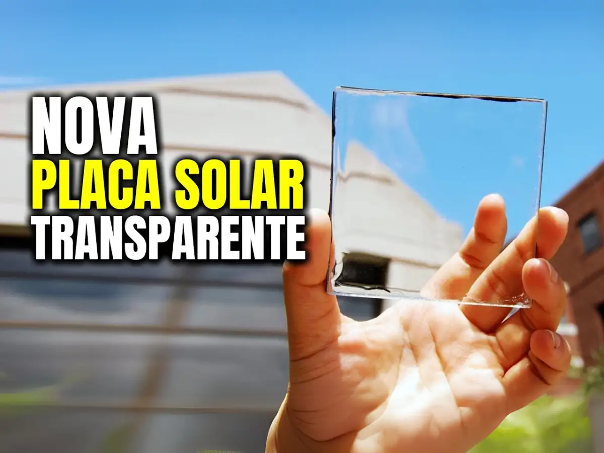 Tecnologia que promete revolucionar o setor de energia renovável: Novo painel solar transparente transforma janelas e tela de celular em geradores de energia