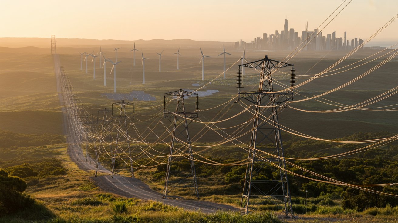 Construção da supervia elétrica CopperString 2032 em Queensland, Austrália, conectando regiões remotas com energia limpa