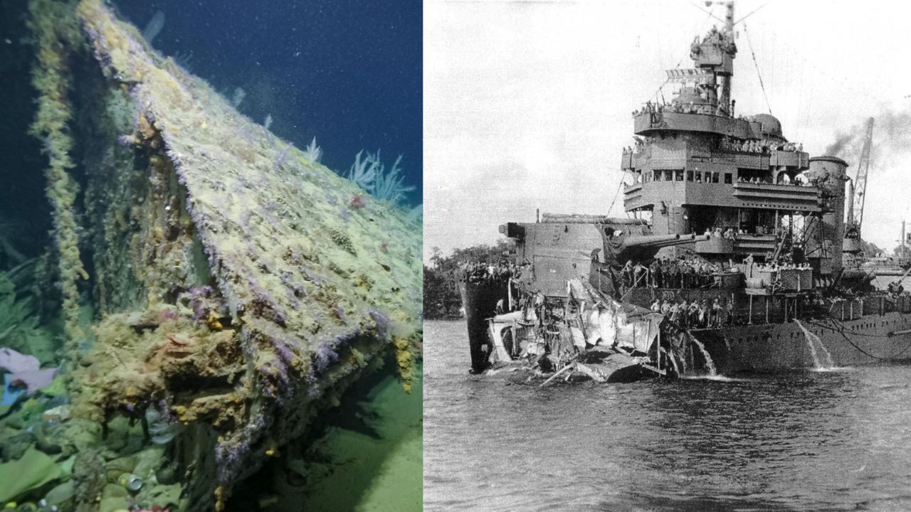 A proa de navio que fez uma fuga impossível de ré é encontrada 80 anos depois