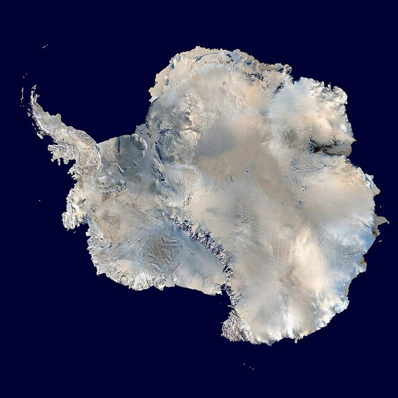 Antártica, Continente