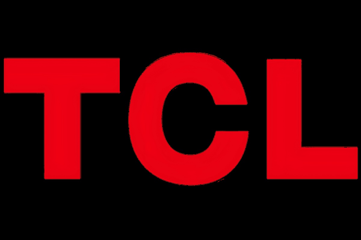 Logotipo oficial da TCL em vermelho com fundo transparente