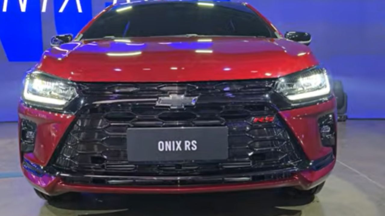 Chevrolet Onix 2026, conta com painel digital, novo visual e mais segurança. Veja o que muda!