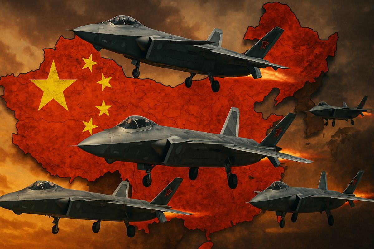 Mais de 200 caças J-20 já operam na China: projeto stealth avança com força total