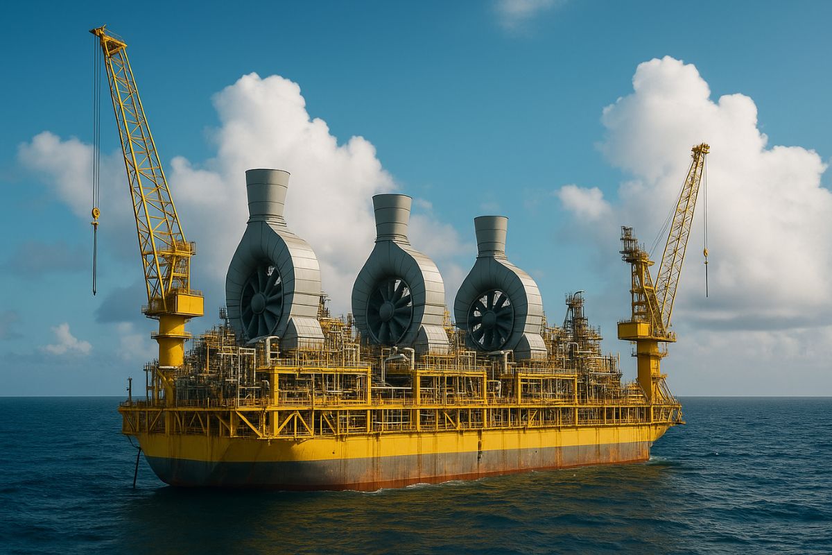 Equinor e Petrobras constroem plataforma de gás que vai suprir 15% do país