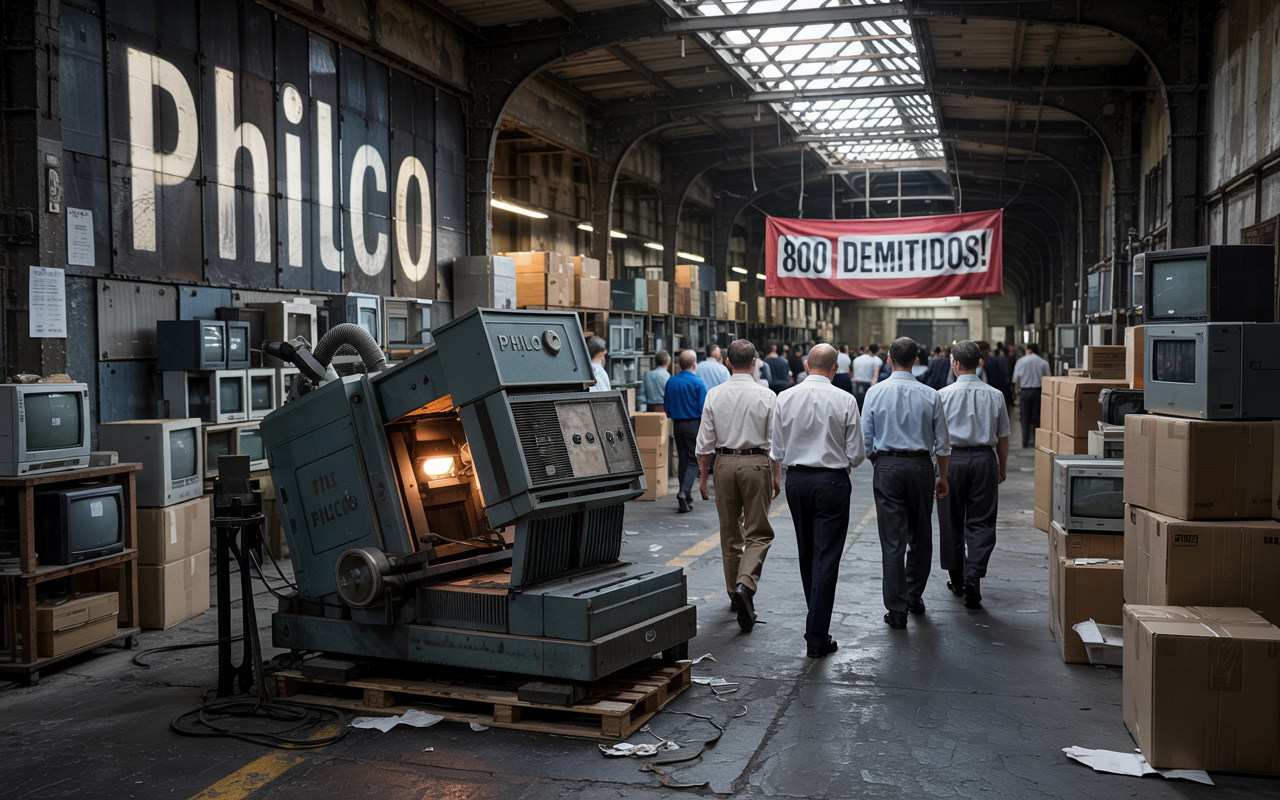 Demissão em massa na Philco - 800 trabalhadores são desligados em Manaus após queda nas vendas de eletrodomésticos