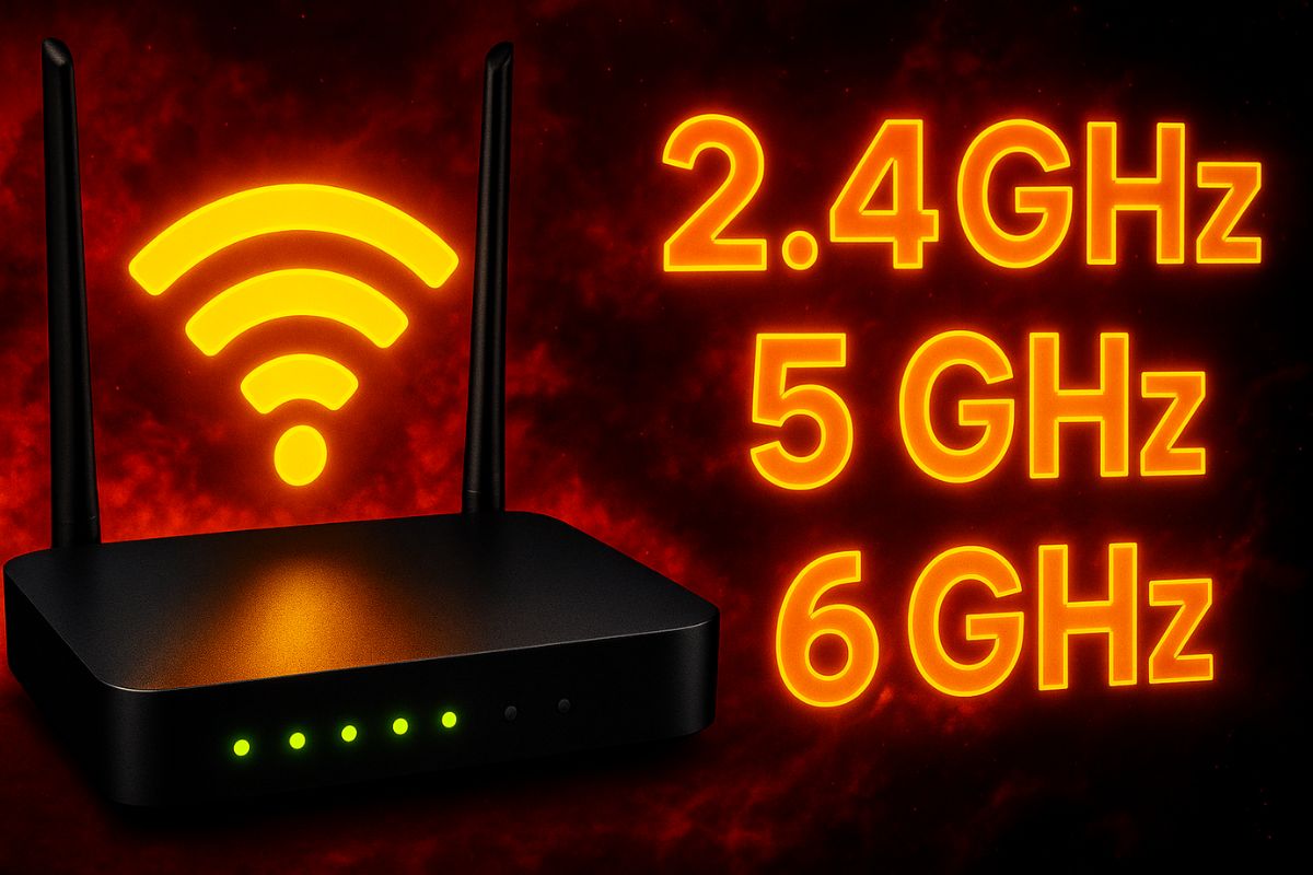 Diferenças entre Wi-Fi 2,4 GHz, 5 GHz e 6 GHz
