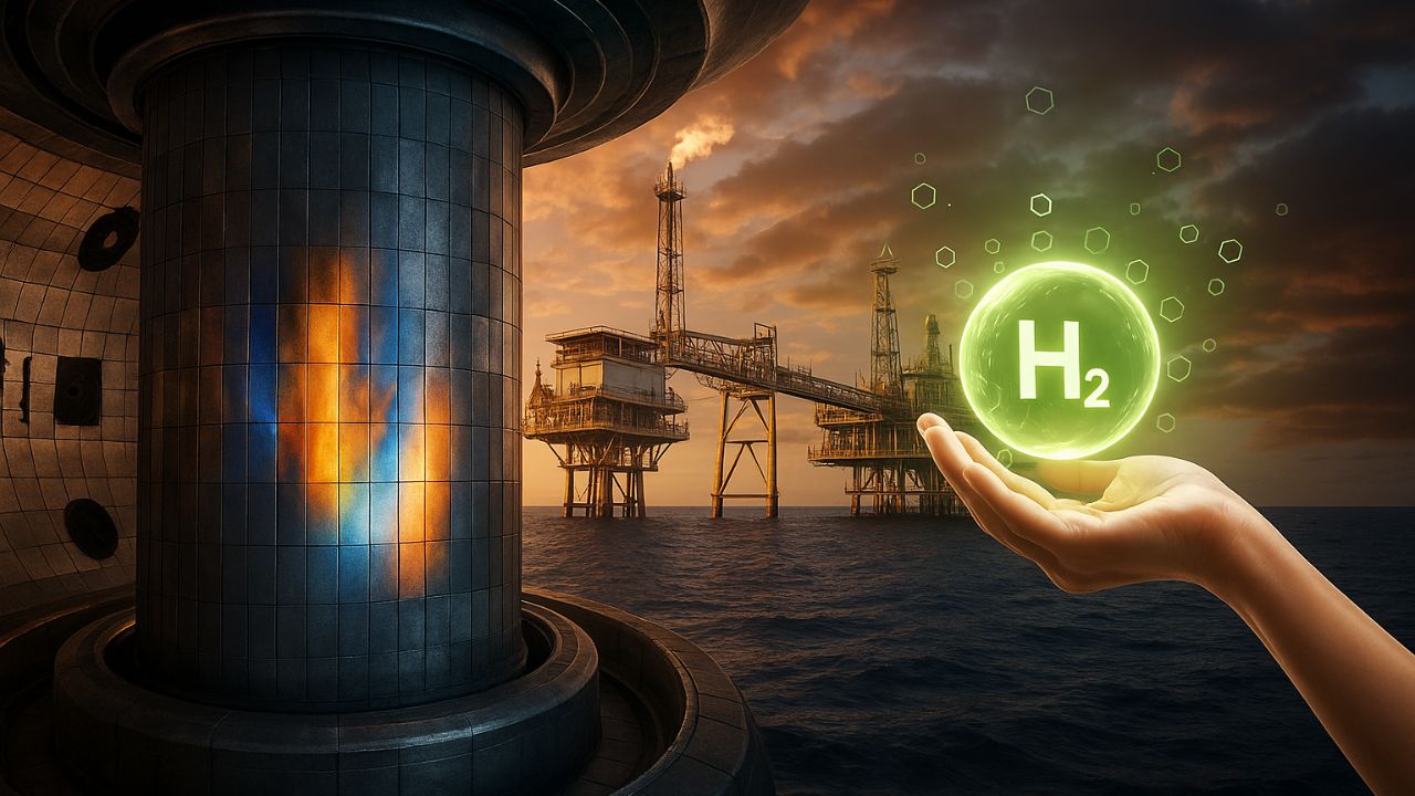 É o fim da era dos combustíveis fósseis? O primeiro reator nuclear do mundo projetado para produzir hidrogênio em massa é lançado