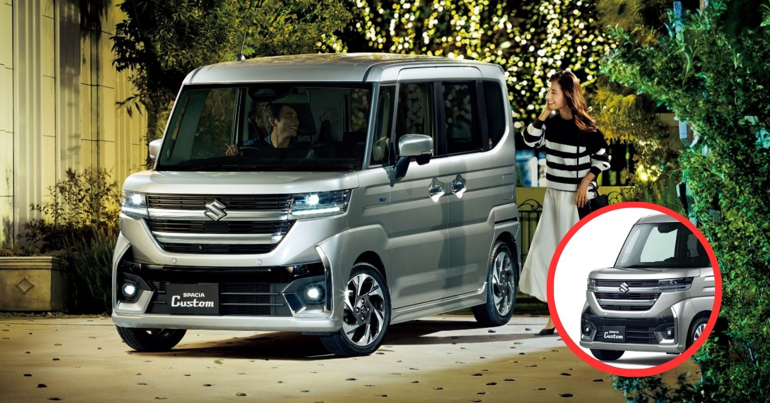 Enquanto os populares perdem equipamentos no Brasil, Suzuki Spacia no Japão tem câmera 360° e bancos aquecidos