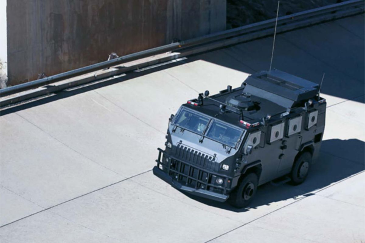 blindado Maverick Caveirão BOPE