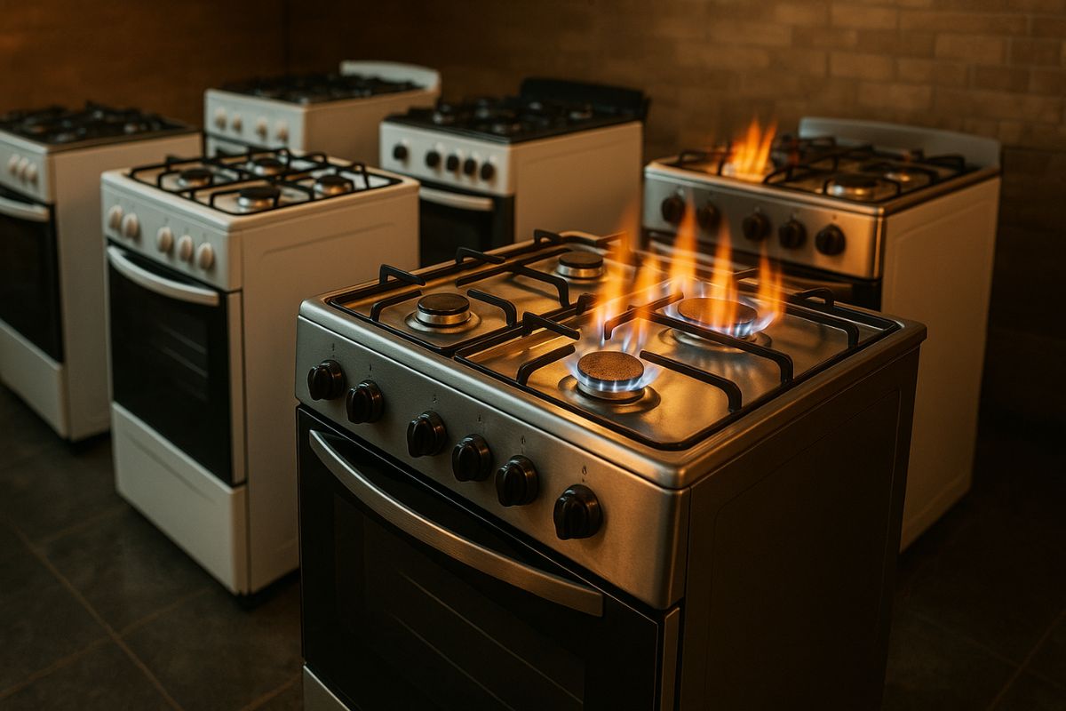 Fogões simples com mesa de vidro, acendimento automático e forno espaçoso ganham destaque em 2025
