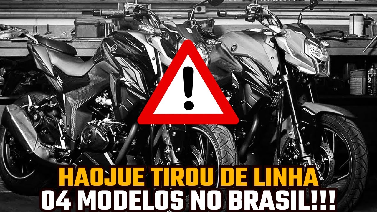 Haojue decreta o fim de 4 motos que marcaram época no Brasil — Chopper Road, DK 150, Lindy 125 e VR 150 saem de cena