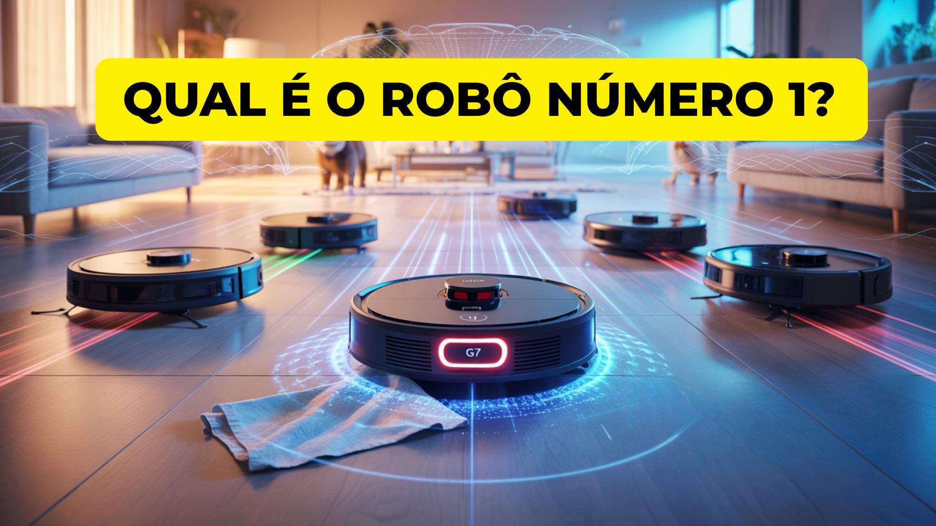 Confira o ranking dos melhores robôs que aspiram e passam pano de 2025. Veja funções, diferenciais e descubra qual é o ideal para sua casa.