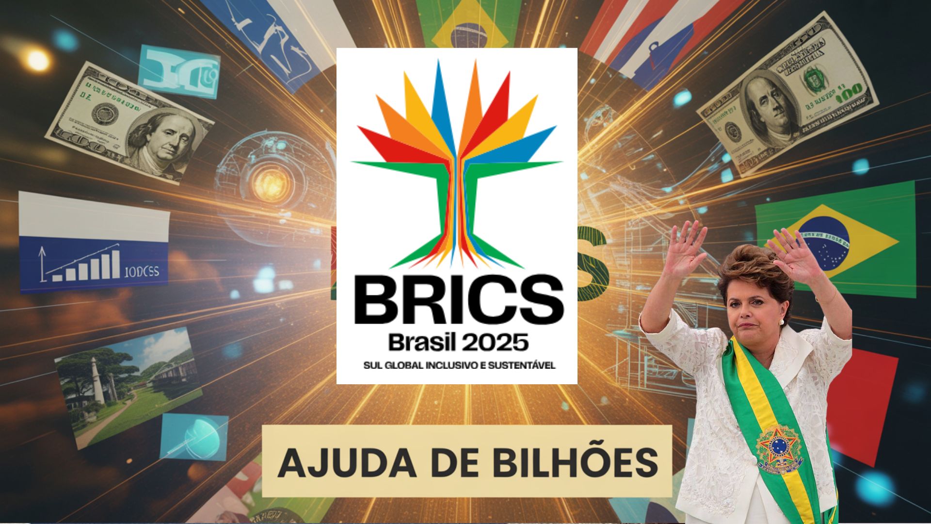 Banco dos Brics, liderado por Dilma Rousseff, já aprovou quase US$ 7 bilhões em projetos no Brasil, com foco em infraestrutura e inovação.