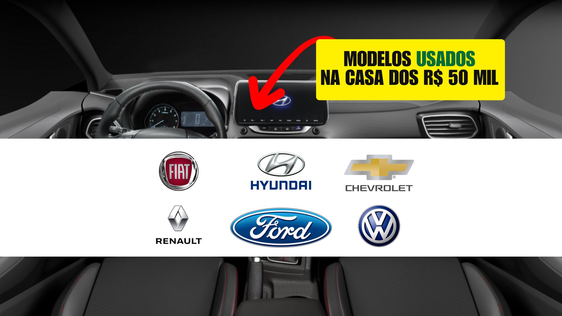 Descubra 6 carros populares e usados para comprar em 2025 por até R$ 50 mil. Veja detalhes, preços e dicas para acertar na escolha.