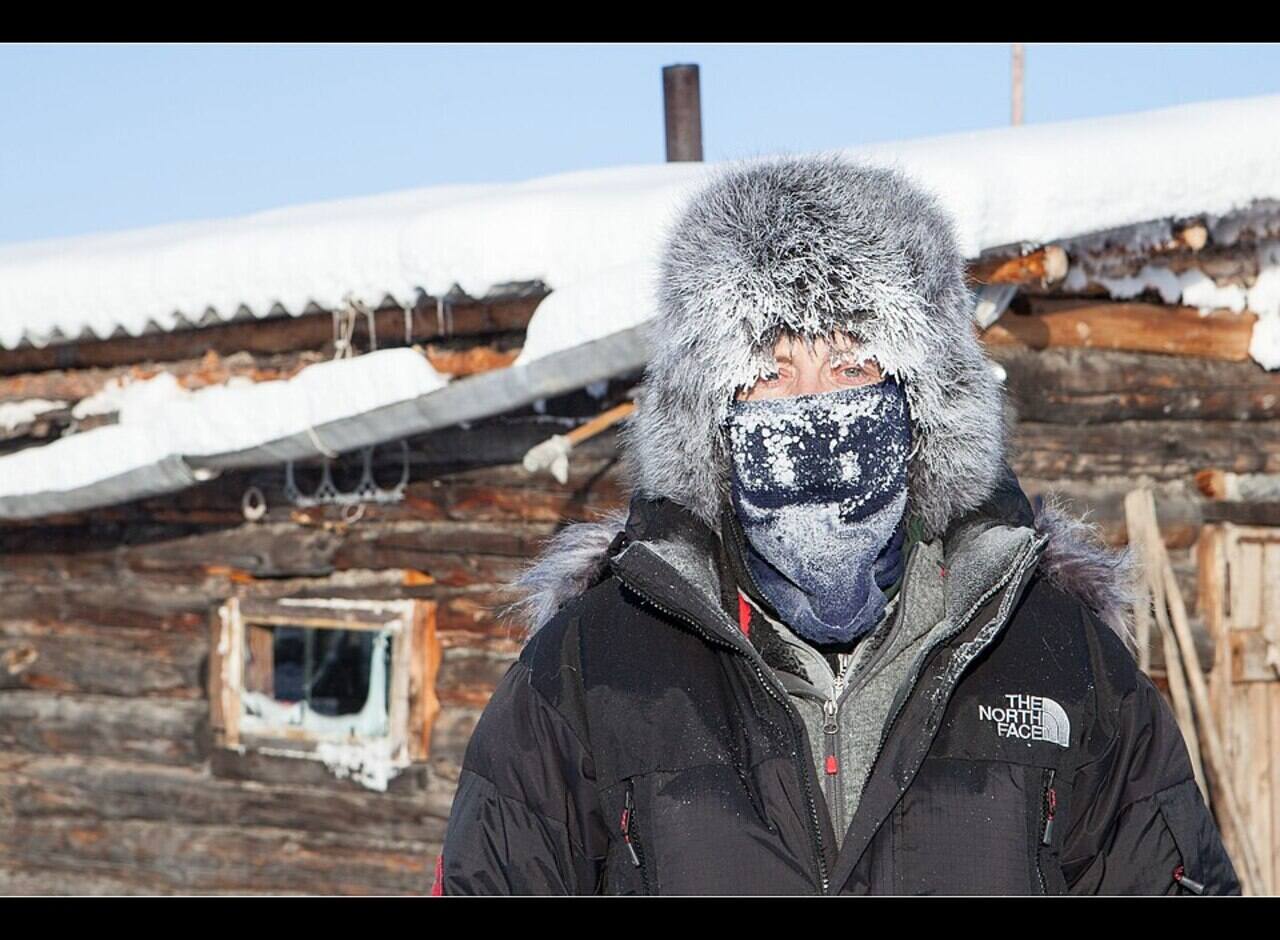 Oymyakon, Frio extremo, Família