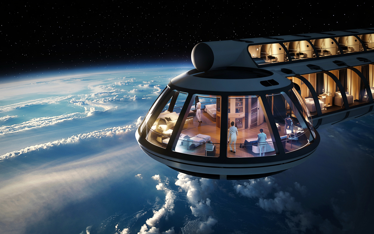 O hotel espacial planejado para 2030, que terá gravidade artificial, suítes de luxo e capacidade para 400 hóspedes em órbita