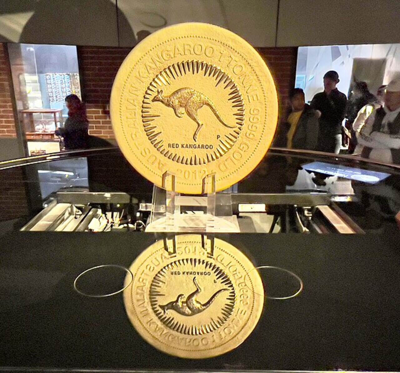 Moedas, Moeda de ouro, maior moeda de ouro do mundo