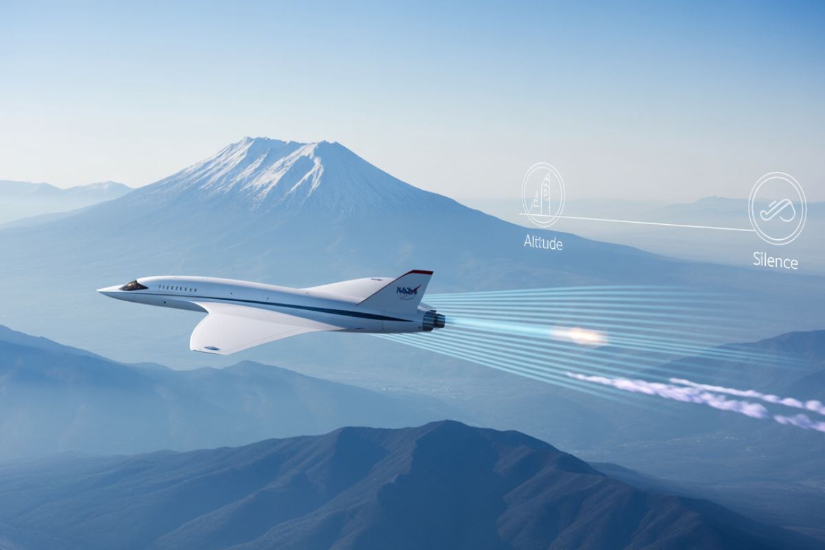 Por que a NASA testou sua aeronave supersônica mais silenciosa no Japão?