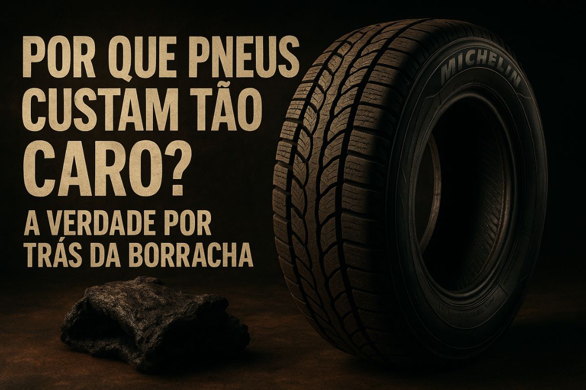 Por que pneus custam tão caro?