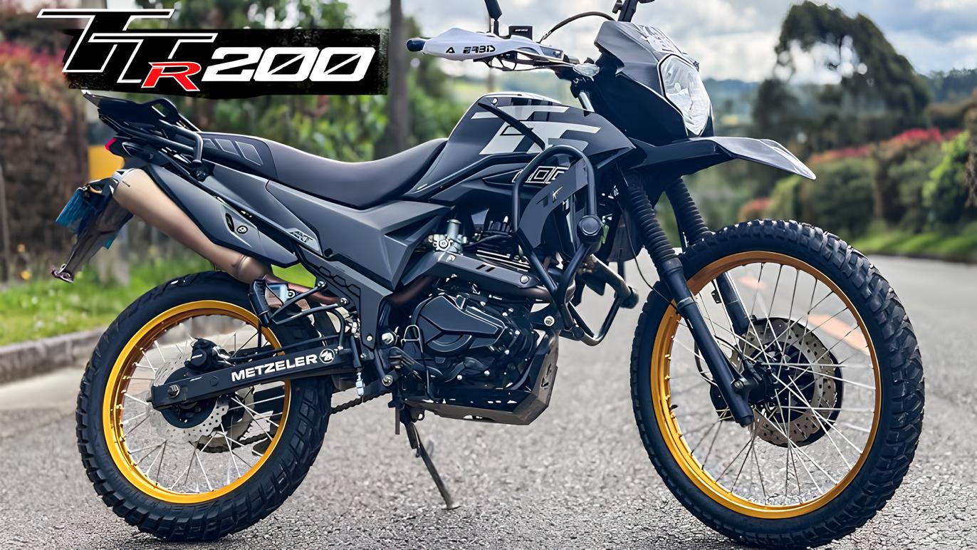 Nova Trail TTR200 da Vento Motorcycle surpreende com visual agressivo, suspensão elevada e motor de 200 cc para encarar qualquer terreno